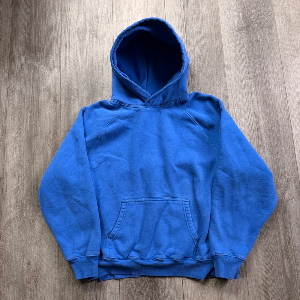 Aritzia Sweatfleece Mega Fit Hoodie  XS Blue Pullover Oversized baggy